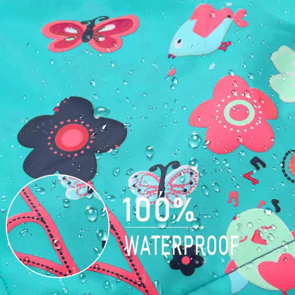 Arshiner Girl Baby Kid Waterproof Hooded Coat Jacket Outwear Raincoat Hoodies