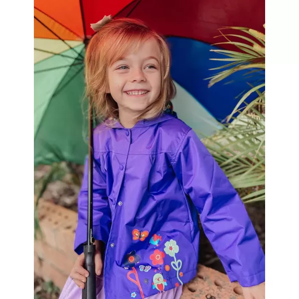 Arshiner Girl Baby Kid Waterproof Hooded Coat Jacket Outwear Raincoat Hoodies