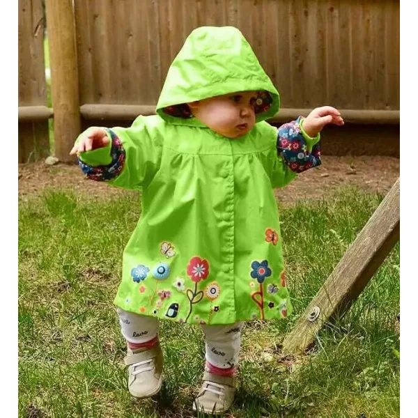 Arshiner Girl Baby Kid Waterproof Hooded Coat Jacket Outwear Raincoat Hoodies
