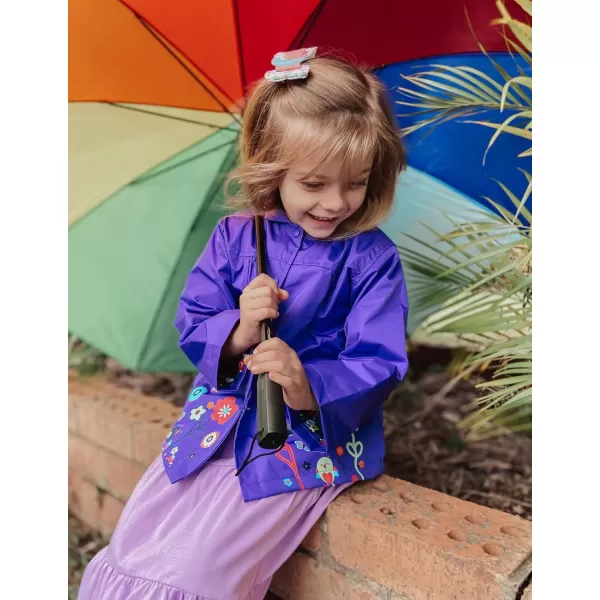 Arshiner Girl Baby Kid Waterproof Hooded Coat Jacket Outwear Raincoat Hoodies