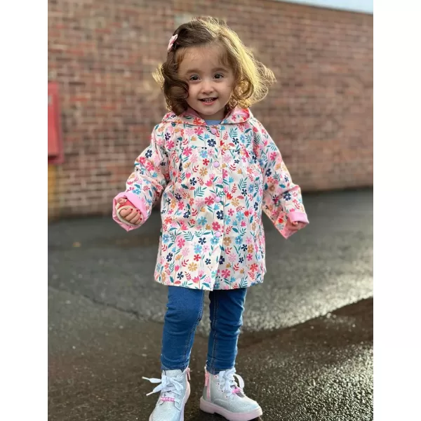 Arshiner Girl Baby Kid Waterproof Hooded Coat Jacket Outwear Raincoat Hoodies