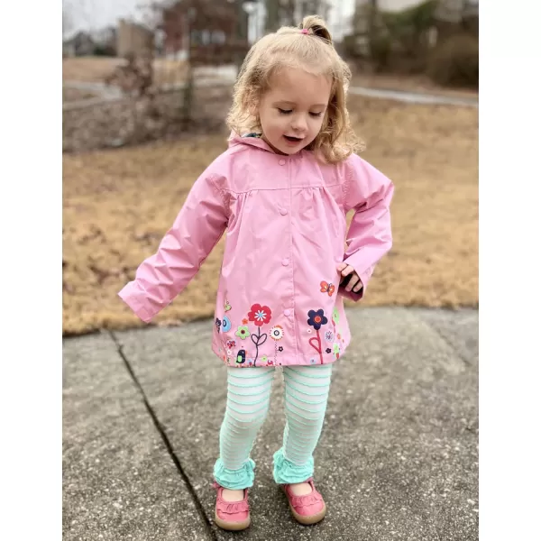 Arshiner Girl Baby Kid Waterproof Hooded Coat Jacket Outwear Raincoat Hoodies