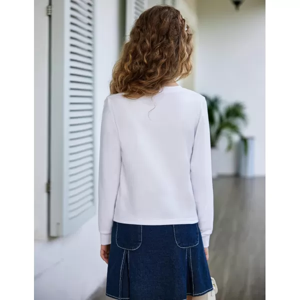 Arshiner Girls Casual Twist Front Lightweight Sweatshirt Tie Dye Printed Long Sleeve Crop Tops Pullover