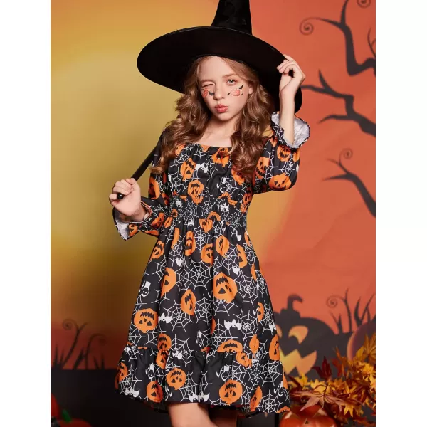 Arshiner Girls Tie Back Short Sleeve Ruffle Hem Off Shoulder Casual Elegant Dresses 4-12 Years