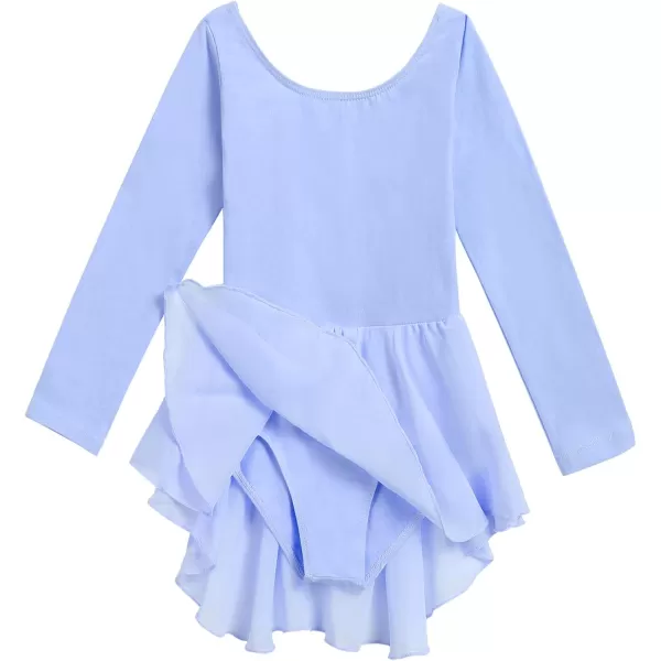 Arshiner Kids Girls Classic Long Sleeve Leotard Dance Ballet Dress
