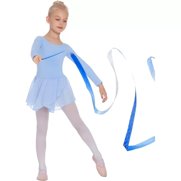 Arshiner Kids Girls Classic Long Sleeve Leotard Dance Ballet Dress