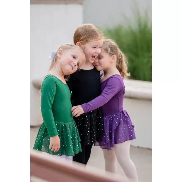 Arshiner Kids Girls Classic Long Sleeve Leotard Dance Ballet Dress