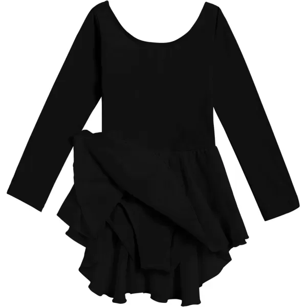 Arshiner Kids Girls Classic Long Sleeve Leotard Dance Ballet Dress
