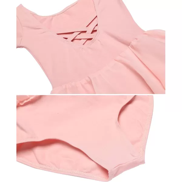 Arshiner Kids Girls Classic Long Sleeve Leotard Dance Ballet Dress