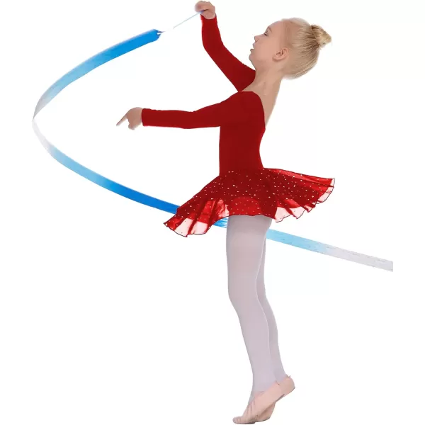 Arshiner Kids Girls Classic Long Sleeve Leotard Dance Ballet Dress