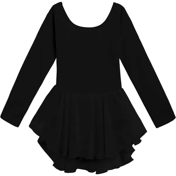 Arshiner Kids Girls Classic Long Sleeve Leotard Dance Ballet Dress