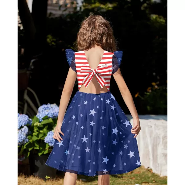 Arshiner Toddler Tutu Dress Little Girls Summer Tulle Backless Party Birthday Cotton Dresses 2-6Y