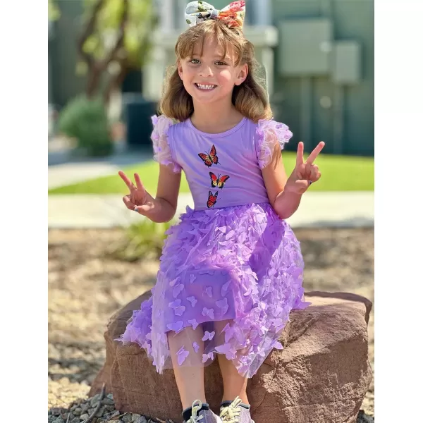 Arshiner Toddler Tutu Dress Little Girls Summer Tulle Backless Party Birthday Cotton Dresses 2-6Y