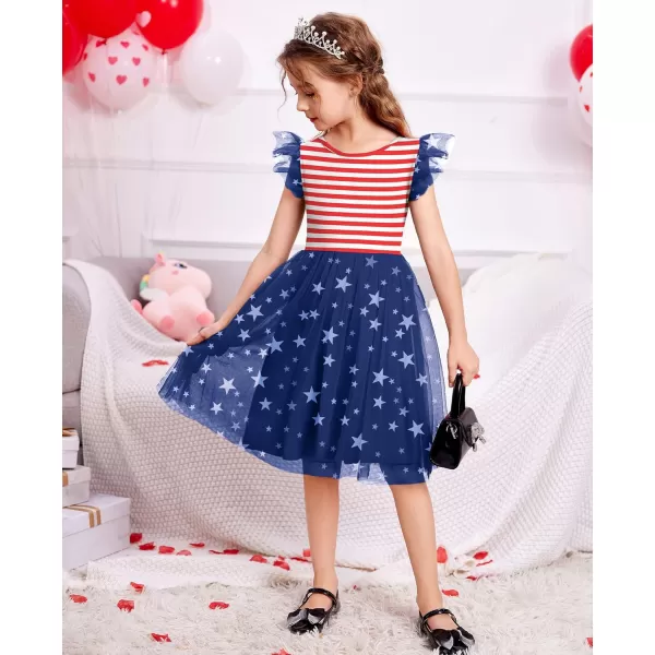 Arshiner Toddler Tutu Dress Little Girls Summer Tulle Backless Party Birthday Cotton Dresses 2-6Y