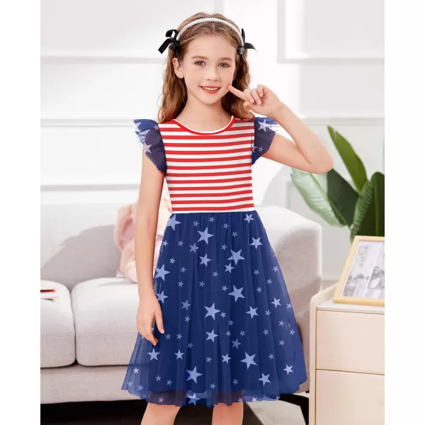 Arshiner Toddler Tutu Dress Little Girls Summer Tulle Backless Party Birthday Cotton Dresses 2-6Y