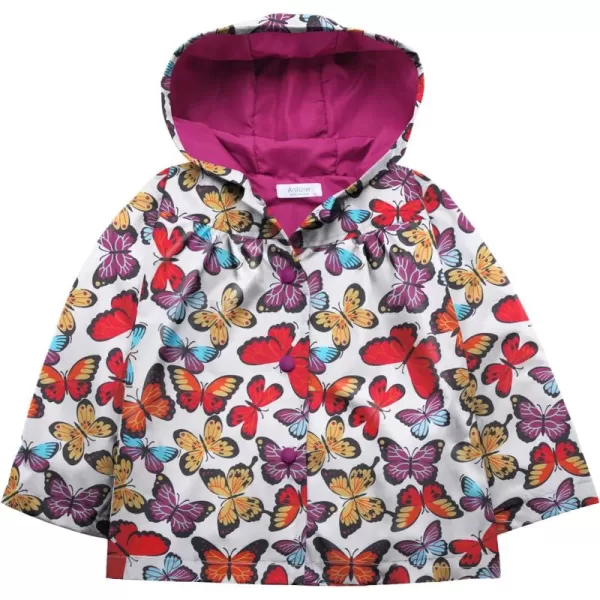 Arshiner Girl Baby Kid Waterproof Hooded Coat Jacket Outwear Raincoat Hoodies