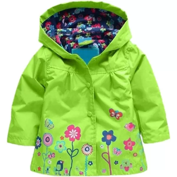 Arshiner Girl Baby Kid Waterproof Hooded Coat Jacket Outwear Raincoat Hoodies