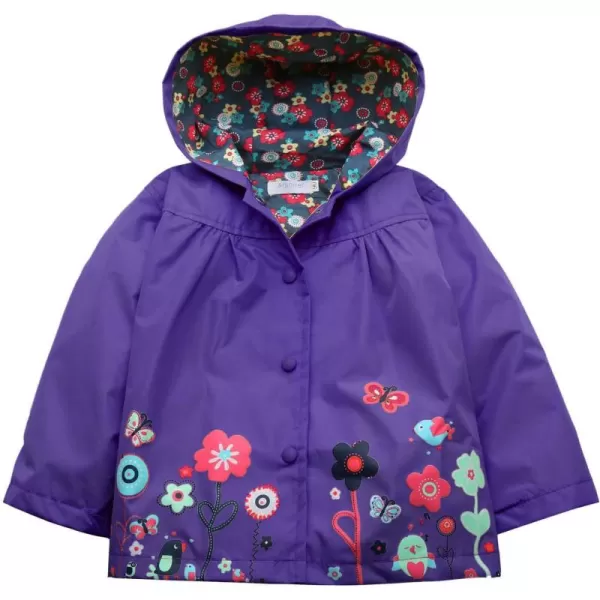 Arshiner Girl Baby Kid Waterproof Hooded Coat Jacket Outwear Raincoat Hoodies