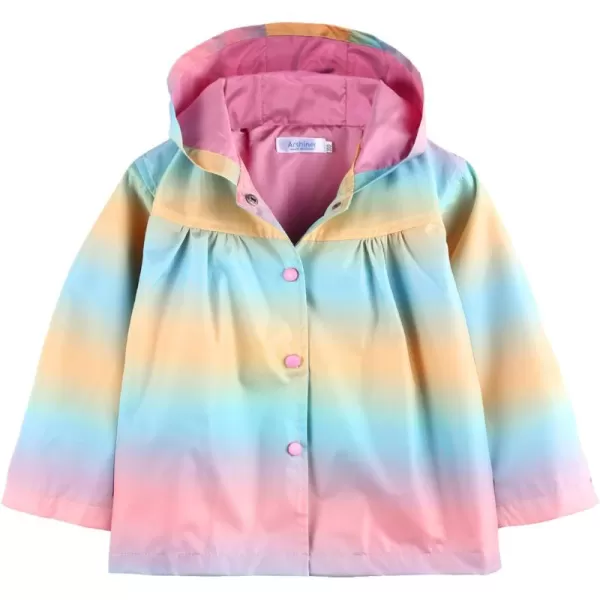 Arshiner Girl Baby Kid Waterproof Hooded Coat Jacket Outwear Raincoat Hoodies