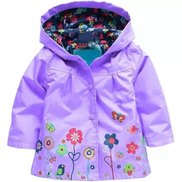 Arshiner Girl Baby Kid Waterproof Hooded Coat Jacket Outwear Raincoat Hoodies