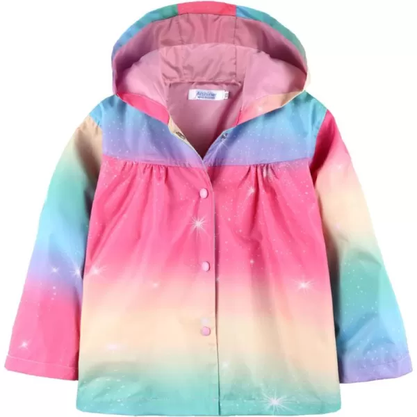 Arshiner Girl Baby Kid Waterproof Hooded Coat Jacket Outwear Raincoat Hoodies