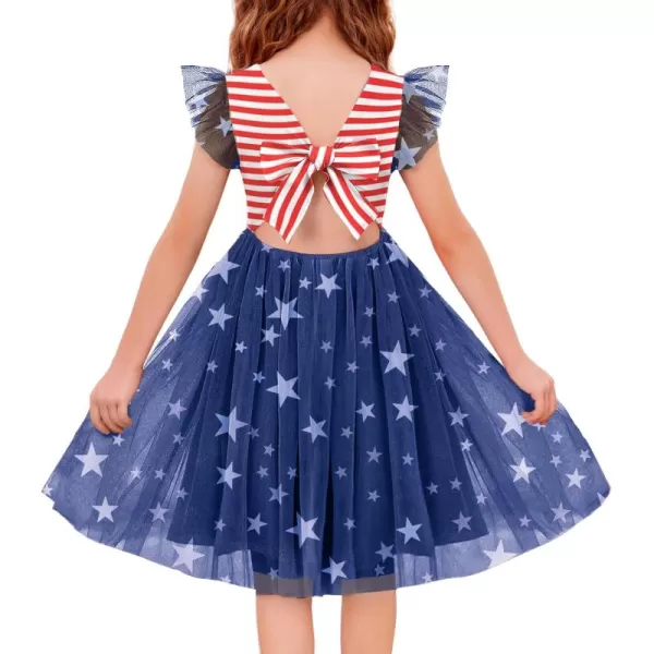 Arshiner Toddler Tutu Dress Little Girls Summer Tulle Backless Party Birthday Cotton Dresses 2-6Y
