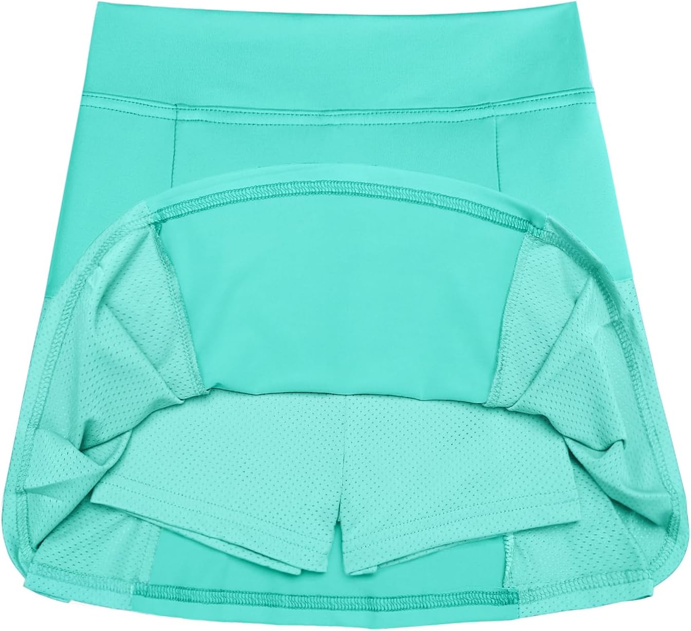 Arshiner Girl's Sport Skirts with Shorts Athletic Pleated Skort Colorful Performance Skorts