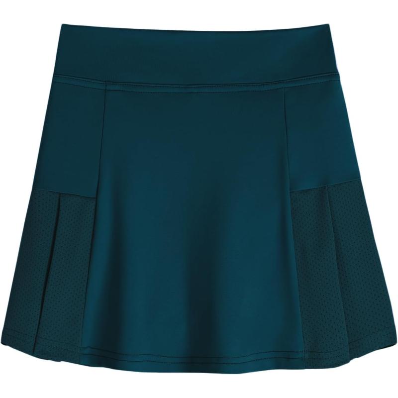 Arshiner Girl's Sport Skirts with Shorts Athletic Pleated Skort Colorful Performance Skorts