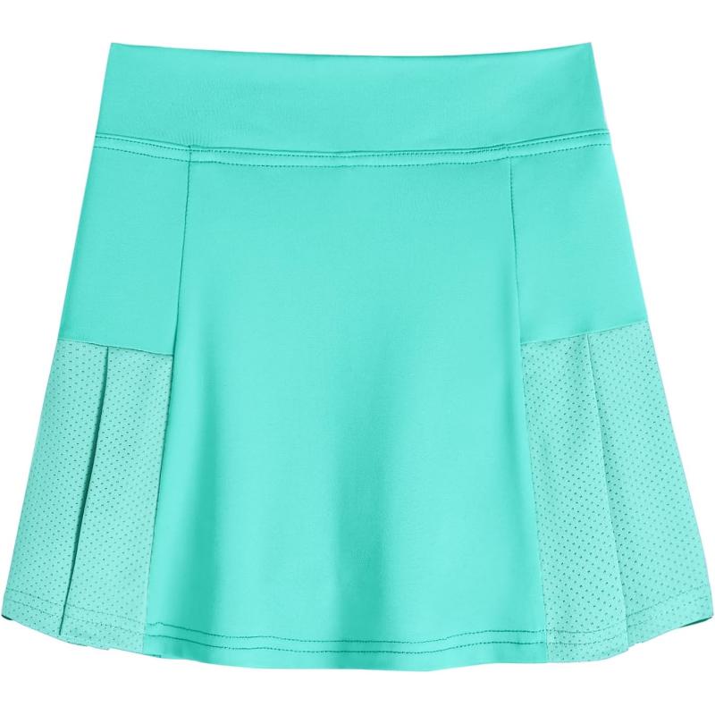 Arshiner Girl's Sport Skirts with Shorts Athletic Pleated Skort Colorful Performance Skorts