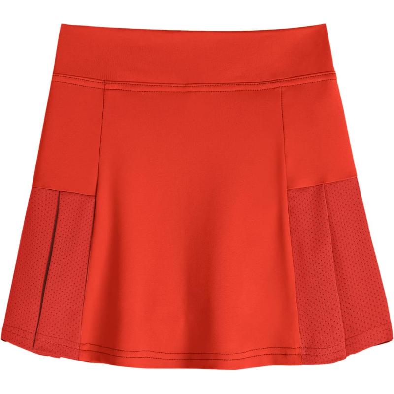 Arshiner Girl's Sport Skirts with Shorts Athletic Pleated Skort Colorful Performance Skorts