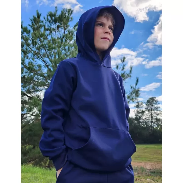 Arshiner 2 Piece Outfit Boys Pullover Hoodies Sweatshirt Suit For Kids Tracksuit Set