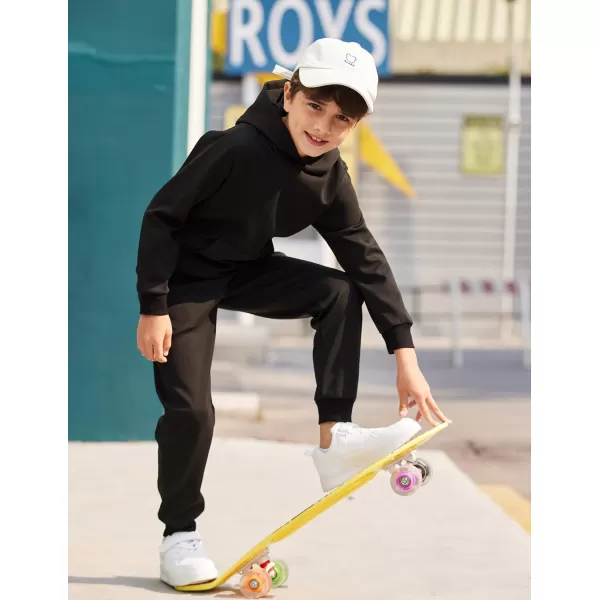 Arshiner 2 Piece Outfit Boys Pullover Hoodies Sweatshirt Suit For Kids Tracksuit Set