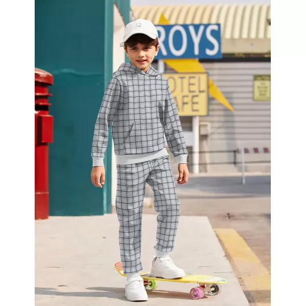 Arshiner 2 Piece Outfit Boys Pullover Hoodies Sweatshirt Suit For Kids Tracksuit Set