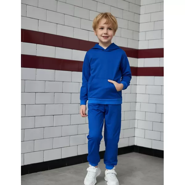 Arshiner 2 Piece Outfit Boys Pullover Hoodies Sweatshirt Suit For Kids Tracksuit Set