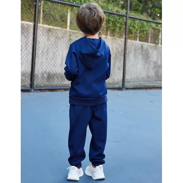 Arshiner 2 Piece Outfit Boys Pullover Hoodies Sweatshirt Suit For Kids Tracksuit Set