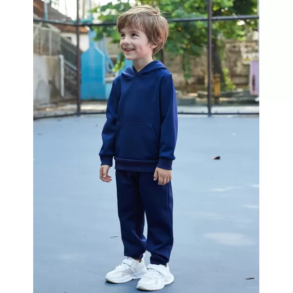 Arshiner 2 Piece Outfit Boys Pullover Hoodies Sweatshirt Suit For Kids Tracksuit Set