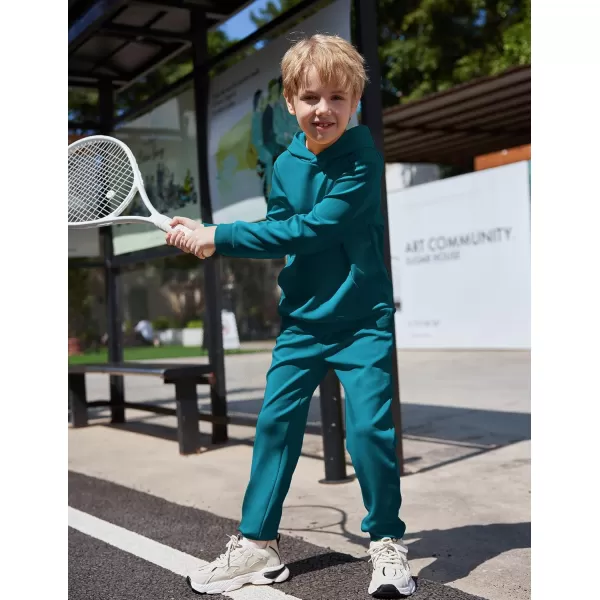 Arshiner 2 Piece Outfit Boys Pullover Hoodies Sweatshirt Suit For Kids Tracksuit Set