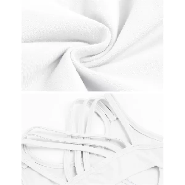 Arshiner Girls Ballet Leotards Dance Gymnastic Outfits Crisscross Straps SleevelessTank Dancewear