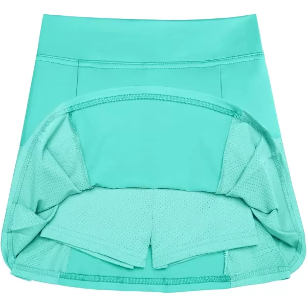 Arshiner Girl's Sport Skirts with Shorts Athletic Pleated Skort Colorful Performance Skorts