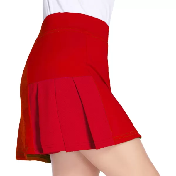 Arshiner Girl's Sport Skirts with Shorts Athletic Pleated Skort Colorful Performance Skorts