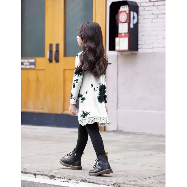 Arshiner Girls Tunic Tops Casual Basic Loose Soft Swing Pullover Long Blouse T-Shirt Tee