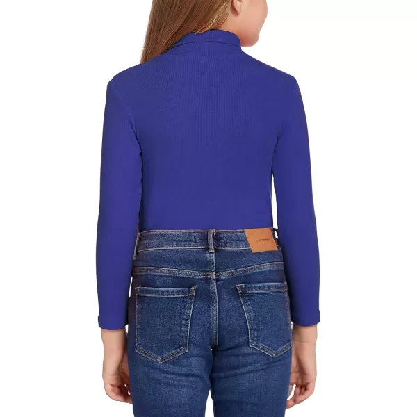 Arshiner Girls Turtleneck Sweater Kids Casual Long Sleeve Knit Pullover Tops