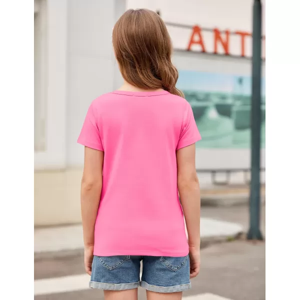 Arshiner Girls Unicorn Shirts Short Sleeve Flip Sequin T-Shirt Tops