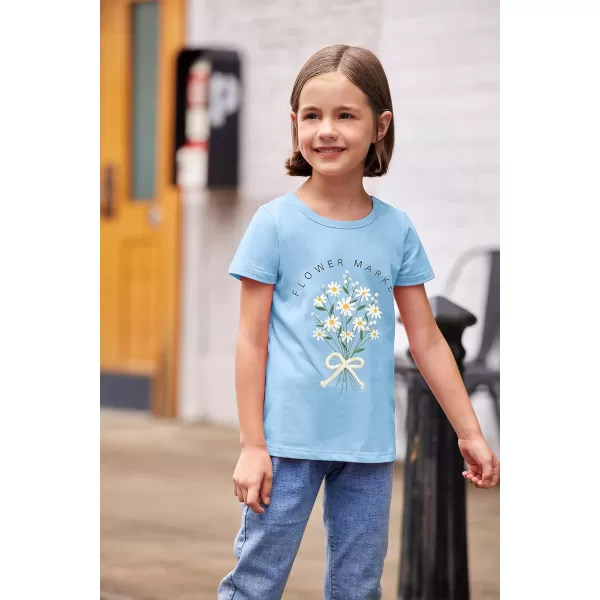 Arshiner Girls Unicorn Shirts Short Sleeve Flip Sequin T-Shirt Tops