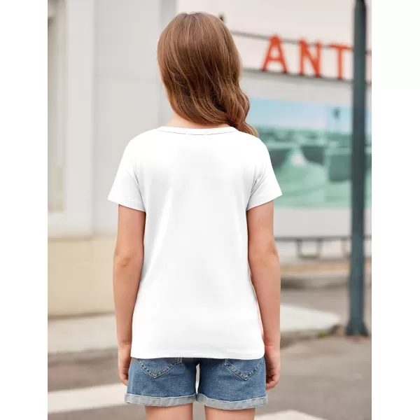 Arshiner Girls Unicorn Shirts Short Sleeve Flip Sequin T-Shirt Tops