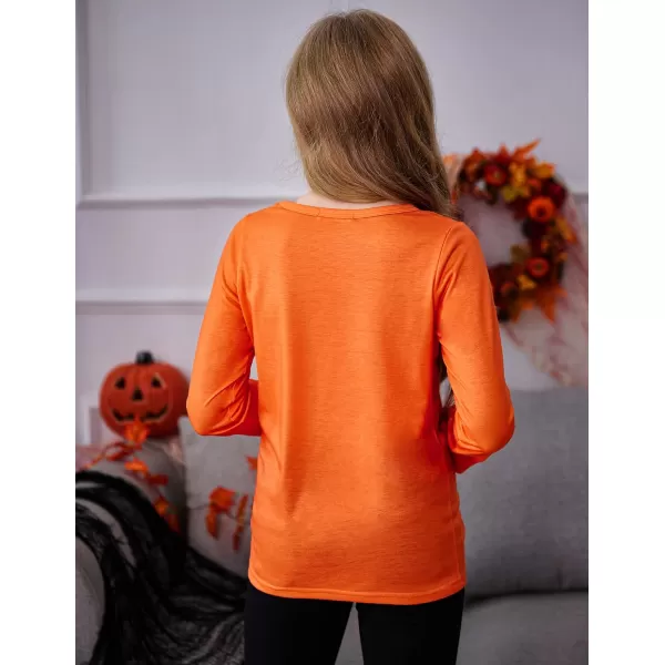 Arshiner Kids 2 Pack Long Sleeve Tees Girls Basic Tees 2pcs Shirt