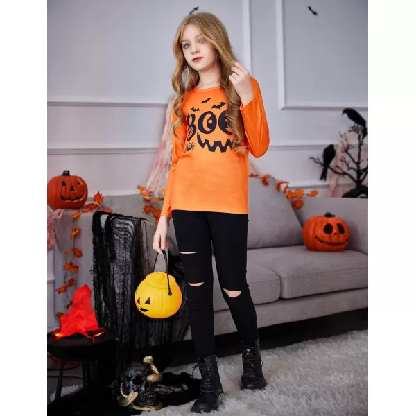 Arshiner Kids 2 Pack Long Sleeve Tees Girls Basic Tees 2pcs Shirt