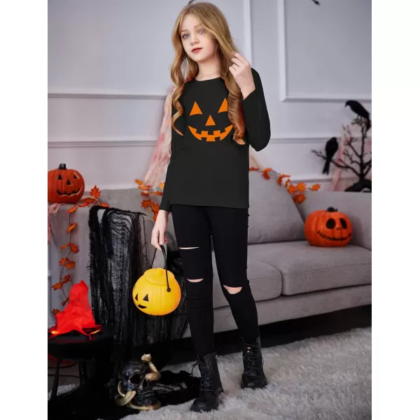 Arshiner Kids 2 Pack Long Sleeve Tees Girls Basic Tees 2pcs Shirt