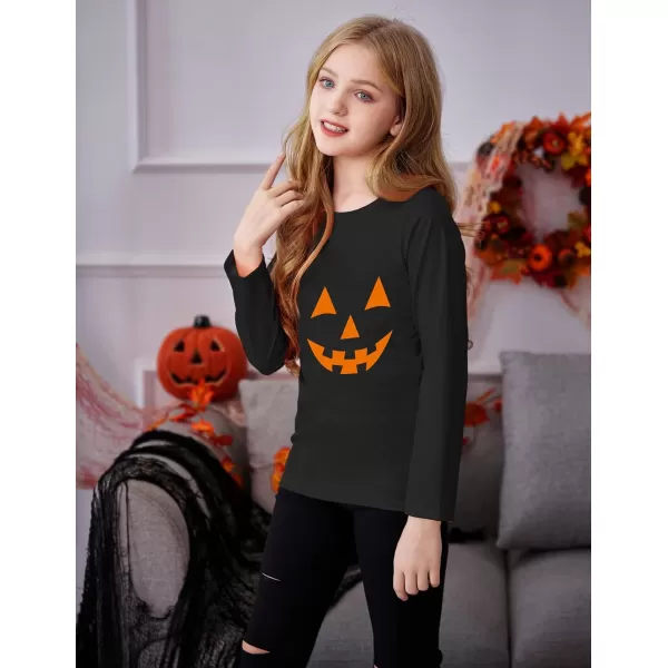 Arshiner Kids 2 Pack Long Sleeve Tees Girls Basic Tees 2pcs Shirt