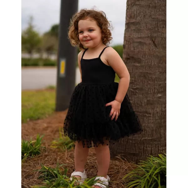 Arshiner Toddler Girls Tulle Dress Rainbow Tutu Birthday Party Princess Dresses Ruffle Hem Cami Dress Summer Outfit Size 2-6